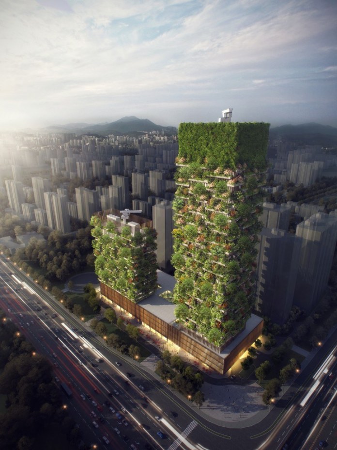 nanjing vertical forest